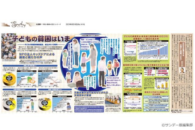 子どもの貧困はいま(No.1616)(2023年6月18日) | 東京新聞オフィシャルショップ