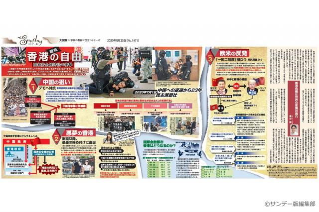 暗転　香港の自由(No.1471)(2020年8月23日)