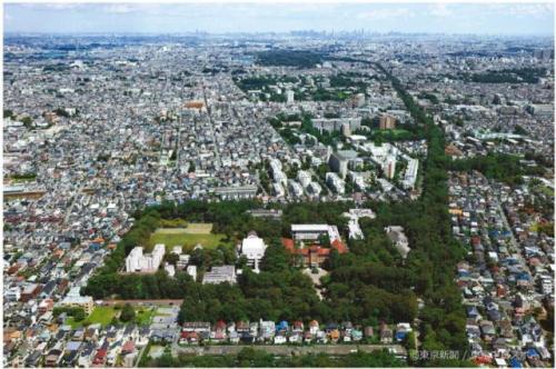 フォトサービス　2024年9月2日　梅子の思い 脈々と(津田塾大学と玉川上水)