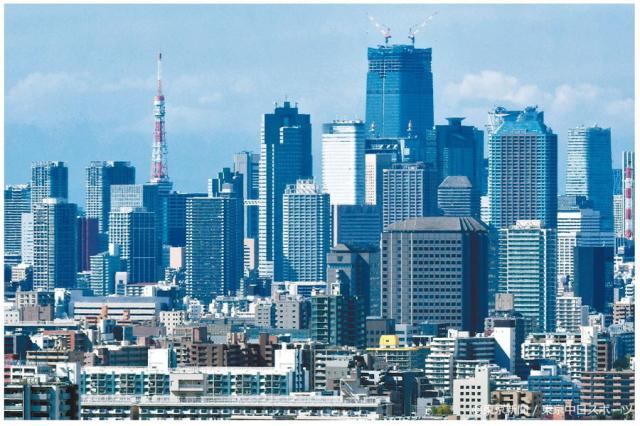 フォトサービス　2022年10月29日 「遠くに東京タワー」(東京都江戸川区)