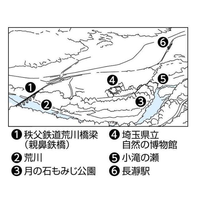 フォトサービス　2020年11月1日　長瀞(ながとろ)　地球の歴史刻む峡谷