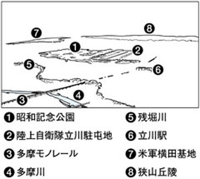 フォトサービス　2010年10月24日　秋風(4)立川　激動の丘　花盛り