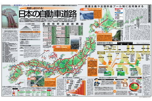 日本の自動車道路 (No.521)(2002年3月24日)