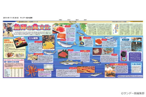 魚卵の食文化(No.1175)(2014年11月30日)