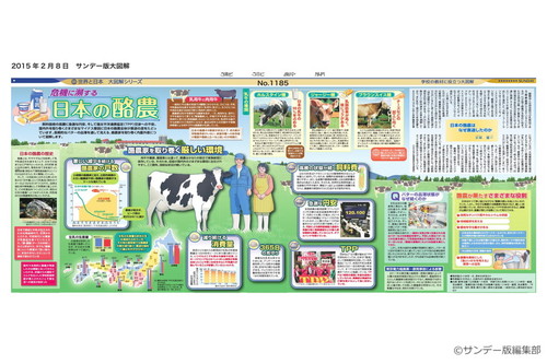 危機に瀕する　日本の酪農(No.1185)(2015年2月8日)