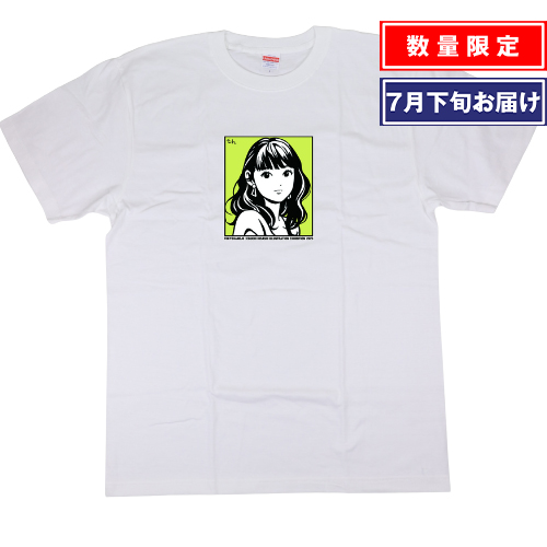 東京彼女展　2023Tシャツ(ホワイト)「吉祥寺サンロードADフラッグ SHOPPING MALL REMAKE」
