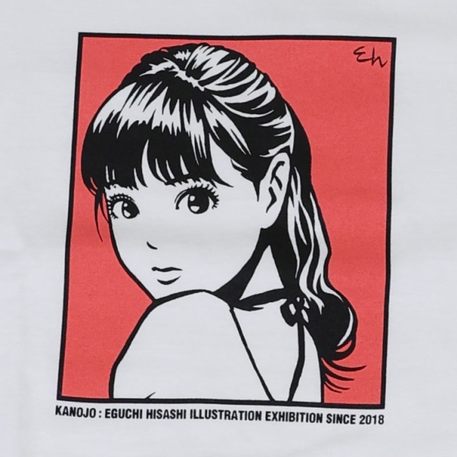 彼女展　2021オリジナルTシャツ「吉祥寺サンロードADフラッグ Hi-CUT REMAKE」