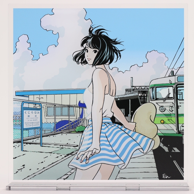 東京彼女展　アクリルプレート(スクエア)　Summer Train