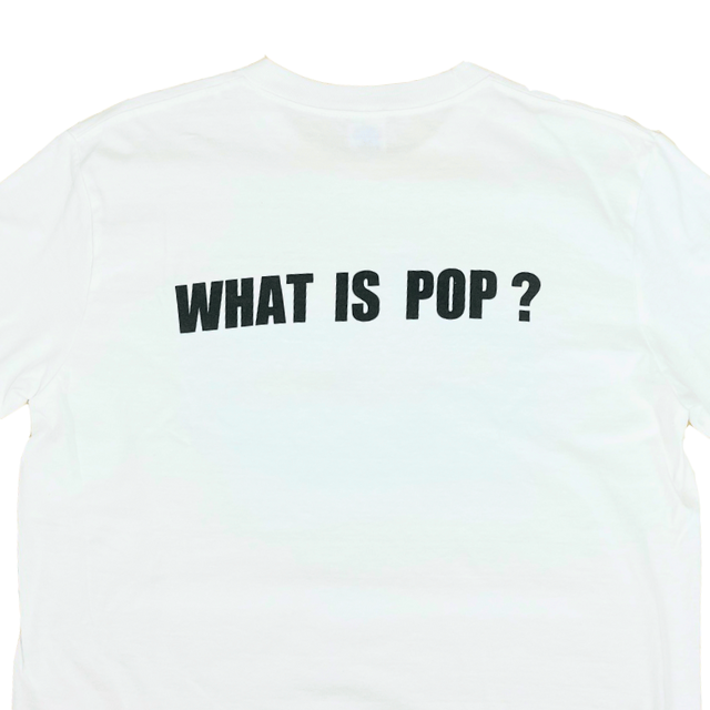 江口寿史イラストレーション展　POP STEP ロングTシャツ(ホワイト)